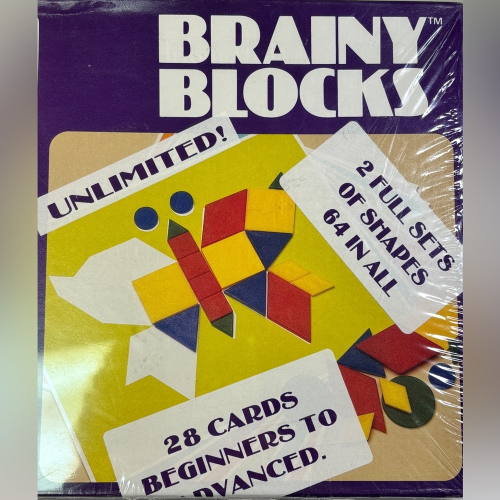 Brainy Blocks Geometric Shapes Set - Picture 3 of 10